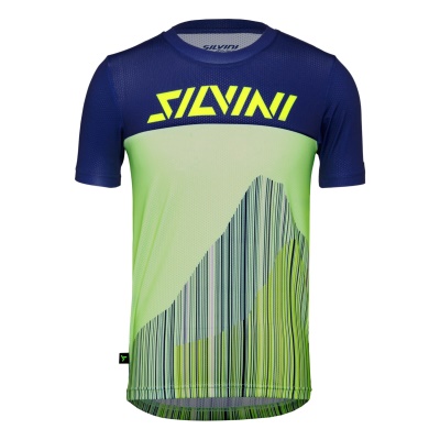 SILVINI - dětský dres Denni modrá/zelená