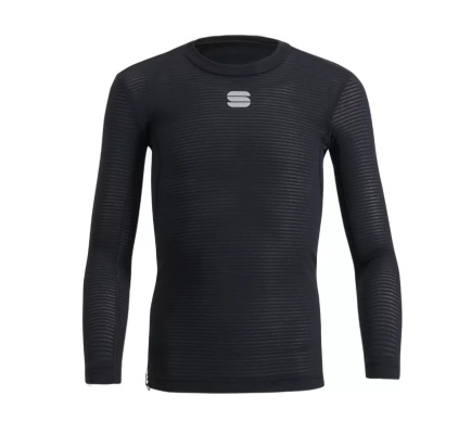 SPORTFUL - dětské funkční triko Td mid long sleeve kid top, black (1)