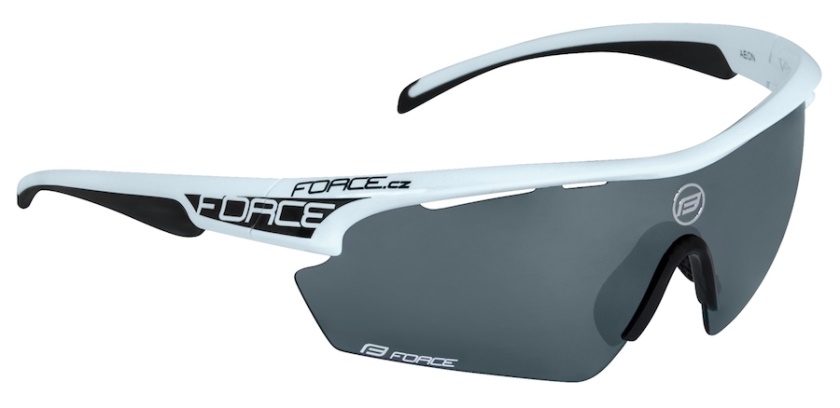 FORCE - brýle  AEON, bílo-černé, černé laser skla
