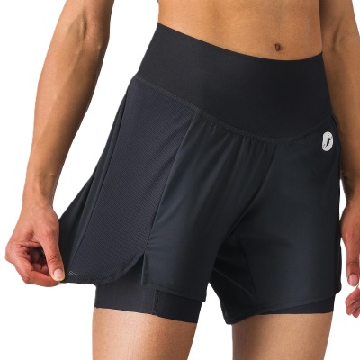 CASTELLI - dámské kraťasy Movement Travel černá