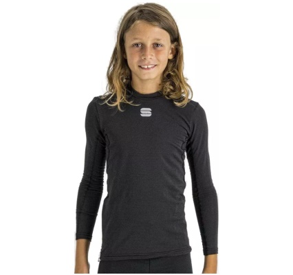 SPORTFUL - dětské funkční triko Td mid long sleeve kid top, black