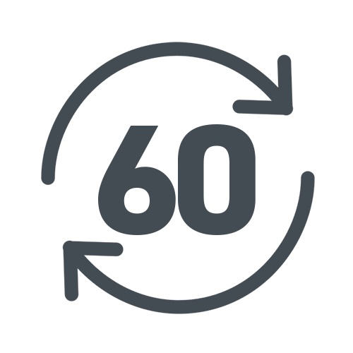 Prodloužená doba vrácení na 60 dní