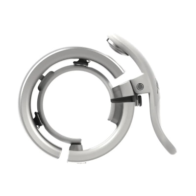 KNOG - zvonek Oi Prima Small světle šedá (1)