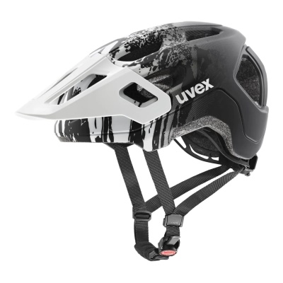 UVEX - dětská helma React JR. White/Black Matt (52-56)