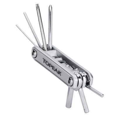 TOPEAK - nářadí X-TOOL+ 11 funkcí stříbrná TOPEAK - nářadí X-TOOL+ 11 funkcí stříbrná
