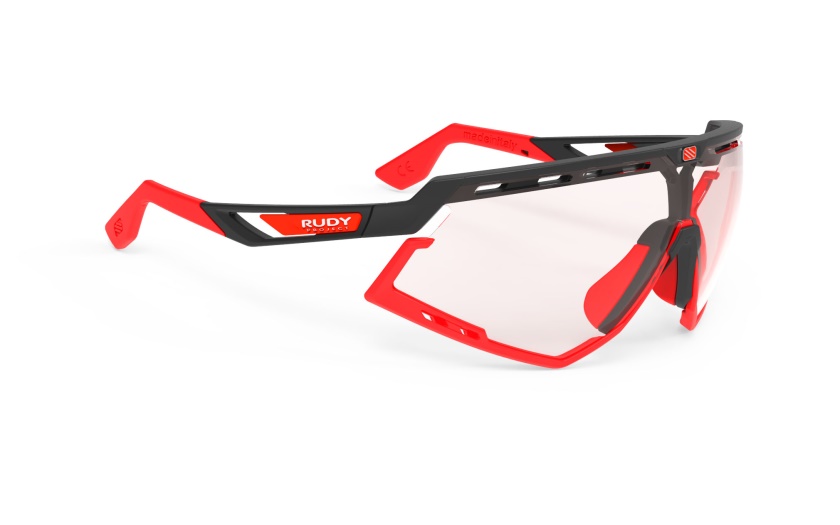 RUDY PROJECT - brýle DEFENDER black matte/red fluo/impactx™ photochromic 2red