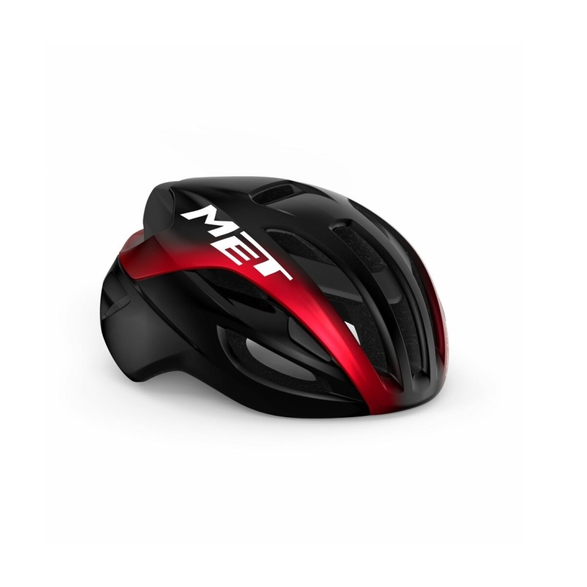MET - helma RIVALE MIPS černá/červená metalická