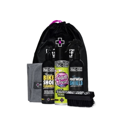 MUC-OFF - prémiová sada pro péči o cyklistické boty Premium Bike Shoe Care Kit (1)