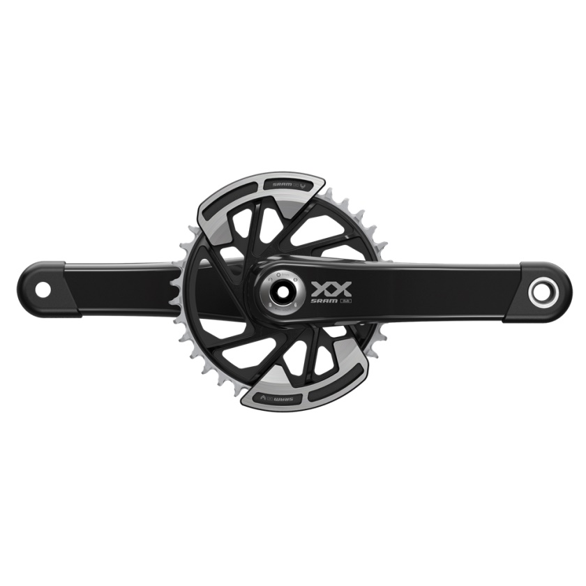 SRAM - kliky XX Eagle T-Type DUB MTB Wide 175mm, 32 zubů, černé, s chrániči