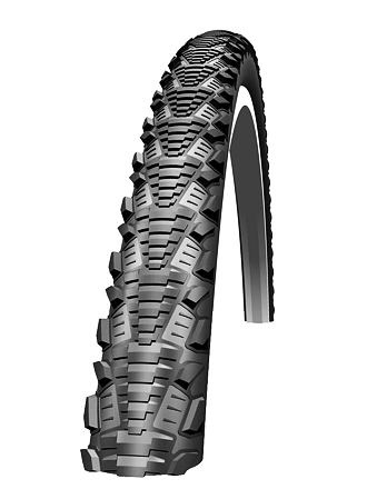 Plášť Schwalbe CX Comp, 26''x2.0, skládací, B+Rt