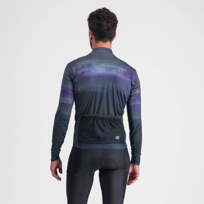 SPORTFUL - dres Flow supergiara thermal jersey, galaxy blue black (1)