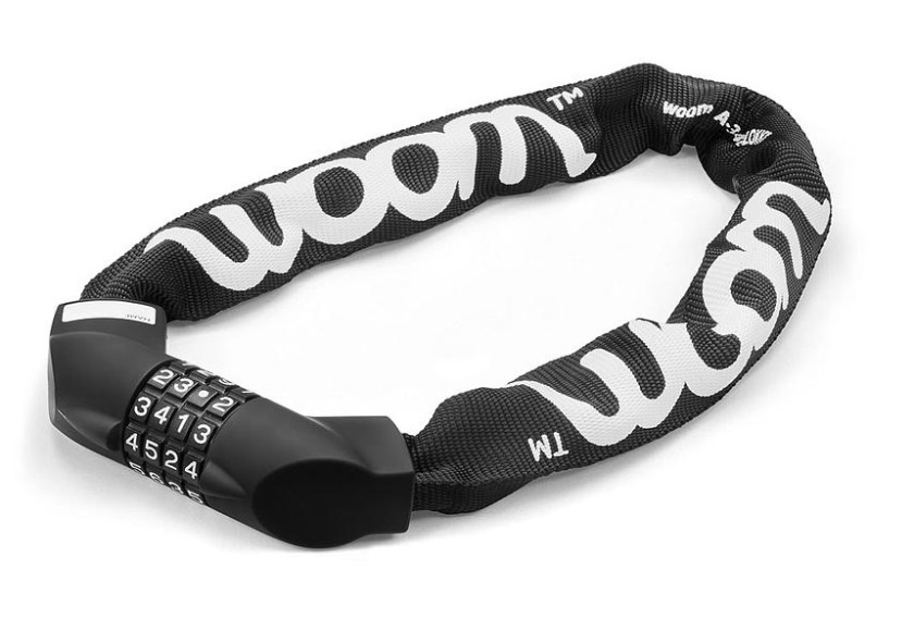 WOOM - zámek LOKKI černý