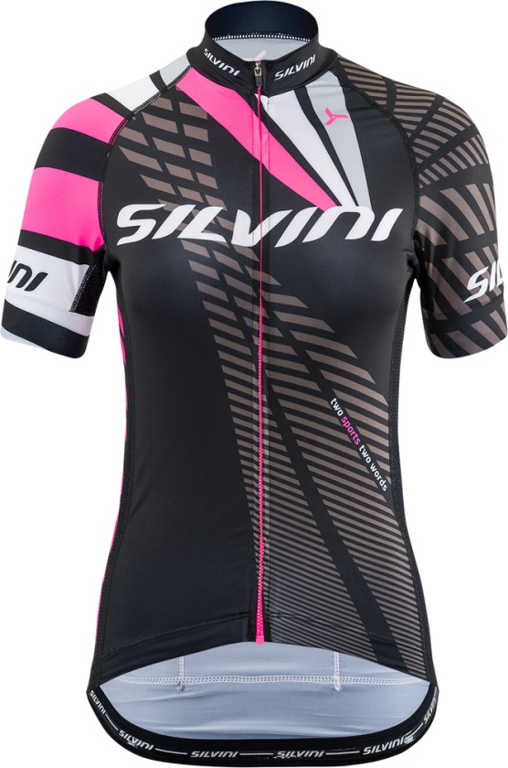 SILVINI - cyklo dres TEAM black-pink