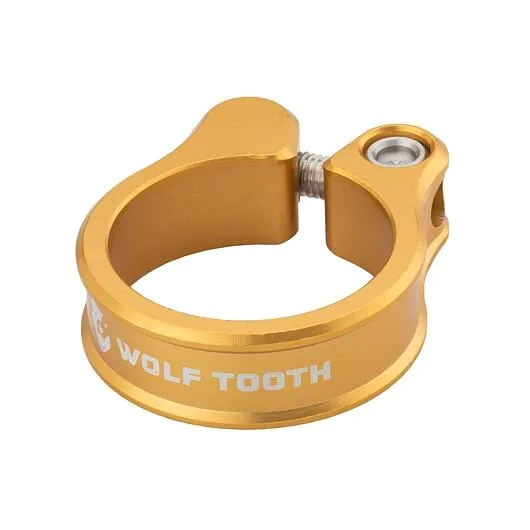 WOLF TOOTH - sedlová objímka 34.9mm zlatá