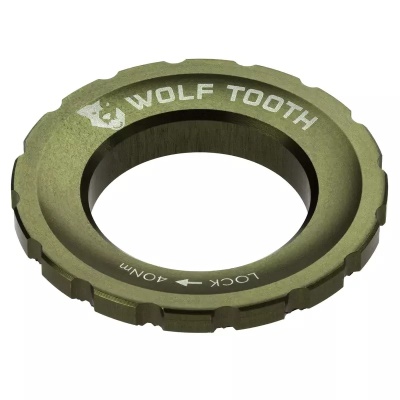 WOLF TOOTH - matice kotouče centerlock ROTOR olivová