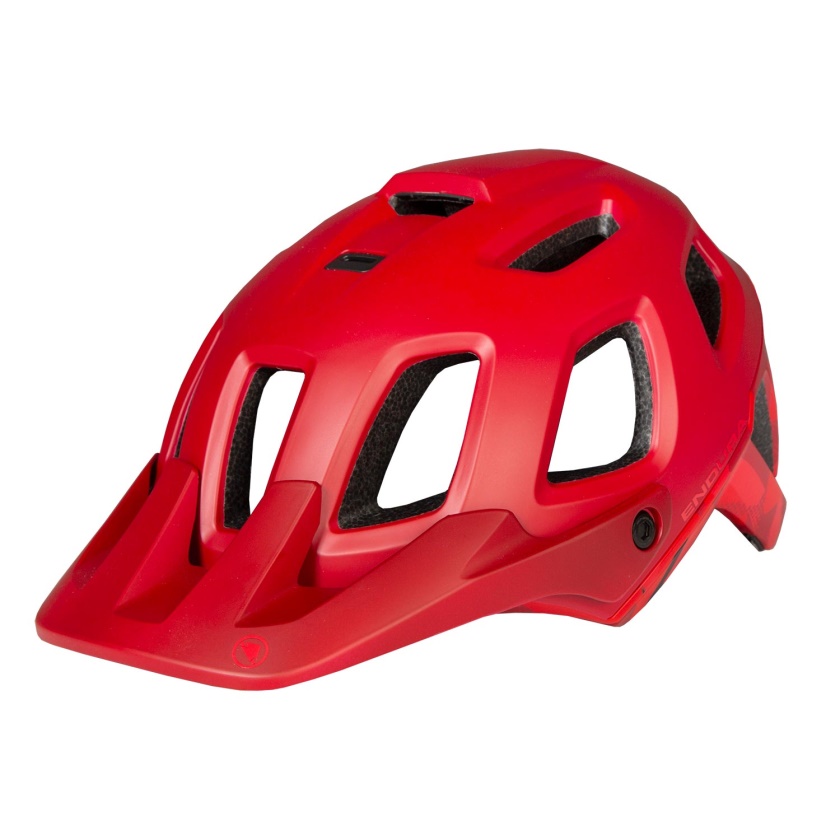 ENDURA - helma SingleTrack II rezavě červená