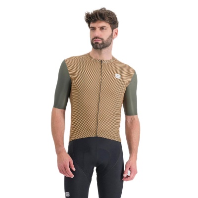 SPORTFUL - dres Checkmate jersey, beetle papaya (5)