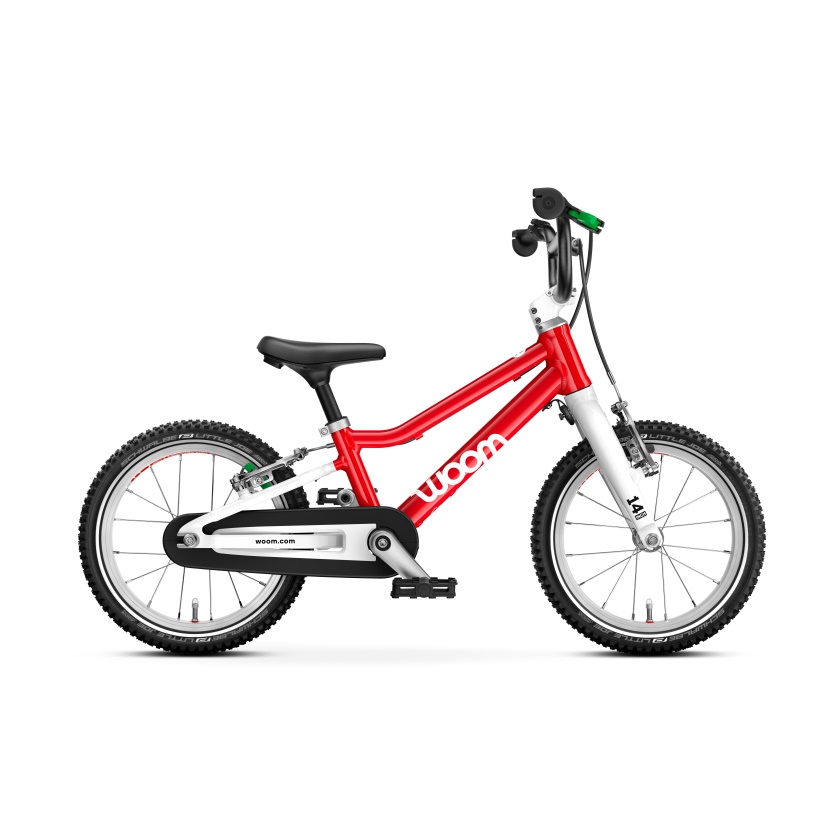 WOOM - dětské kolo 14" Woom 2 GO červená