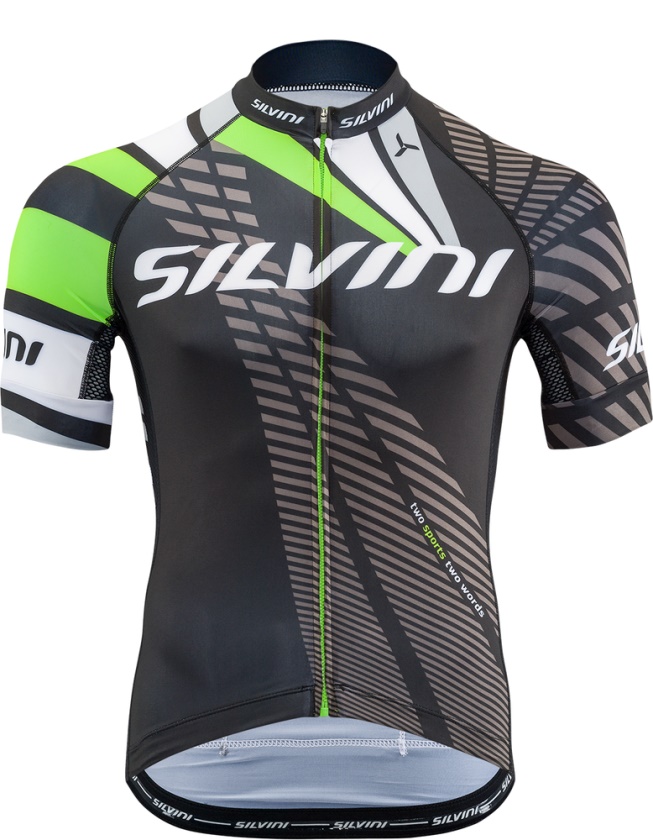 SILVINI - cyklo dres TEAM black-green