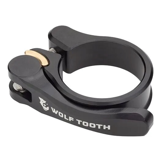WOLF TOOTH - sedlová objímka 36.4mm černá rychloupínák
