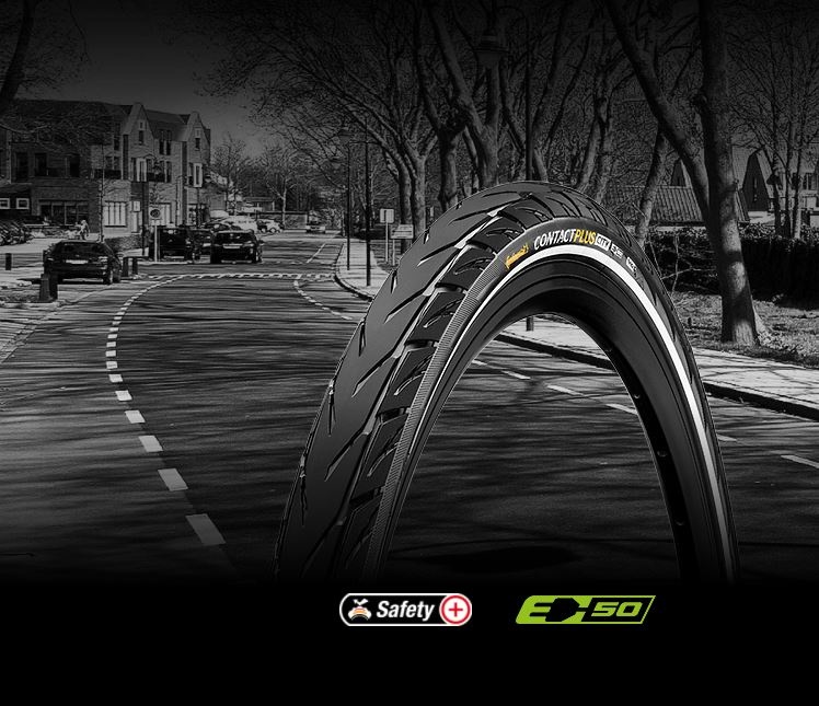 CONTINENTAL - plášť Contact Plus City, 28"x1 3/8-1 5/8, neskládací