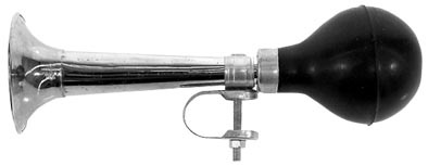 BASIC - houkačka chrom - rovná NEW SY-44910