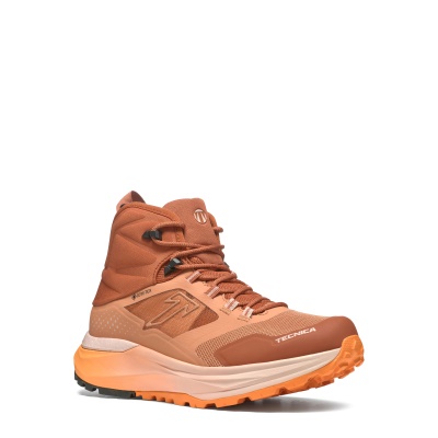 TECNICA - dámské turistické boty Agate S MID GTX, light brown/coral