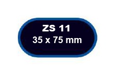 FERDUS - záplaty ZS 11 75x35mm balení 5ks