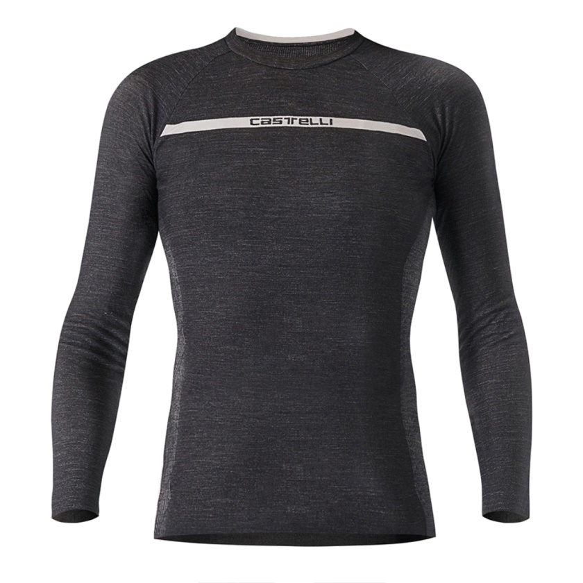 CASTELLI - prádlo Merino Seamless Baselayer, black