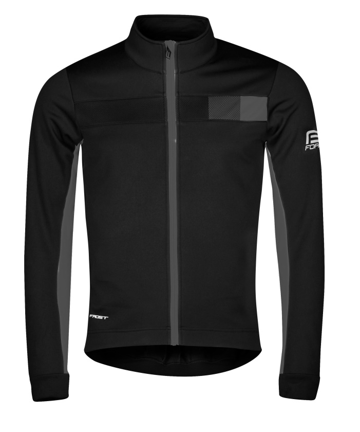FORCE - bunda FROST softshell, černo-šedá