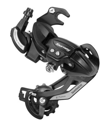 SHIMANO - přehazovačka Tourney RD-TY50 s hákem - 6/7 rychlostí