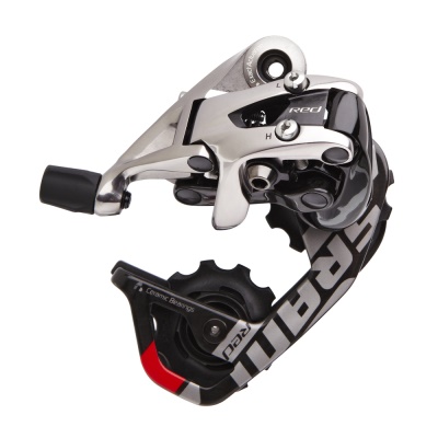 SRAM - přehazovačka Red Aero Glide 10 rychlostí, krátké vodítko
