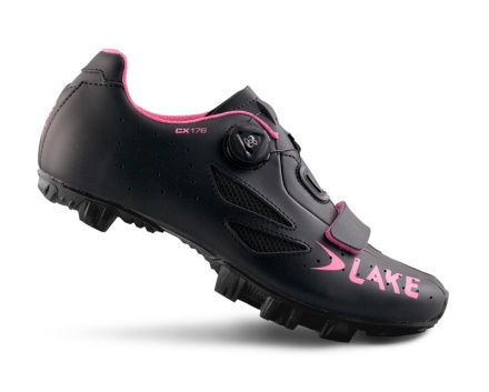 LAKE - tretry MX176 černo/růžové