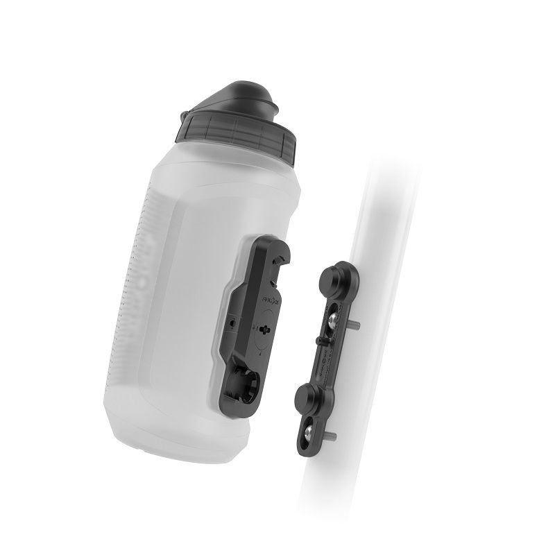 FIDLOCK - set láhve s držákem BOTTLE TWIST průhledná bílá 750 ml