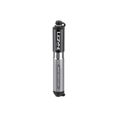 LEZYNE - pumpička Grip Drive HV - S stříbrná LEZYNE - pumpička Grip Drive HV - S stříbrná