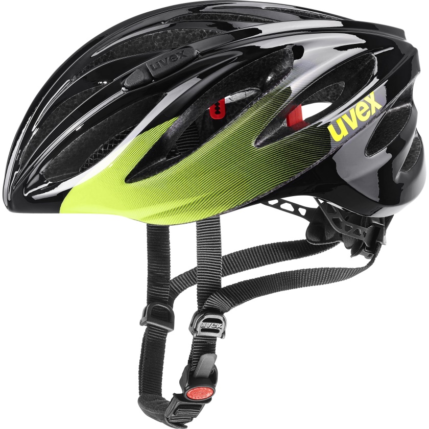 UVEX - helma BOSS RACE black/lime
