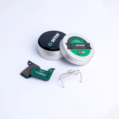 SINTER - brzdové desticky SRAM (LEVEL, ROAD) GREEN (2)