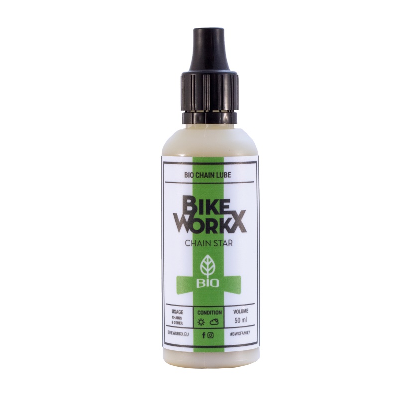 BIKEWORKX - olej Chain Star Biodegradable Applicator 50 ml