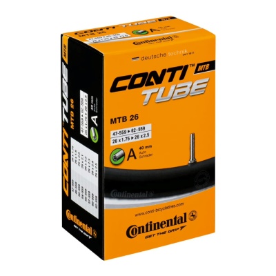 CONTINENTAL - duše MTB 26" 1.75/2.5 AV CONTINENTAL - duše MTB 26" 1.75/2.5 AV