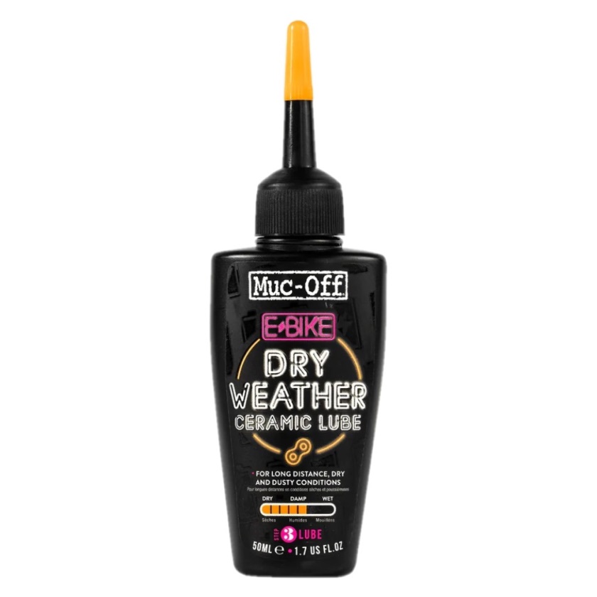 MUC-OFF - mazivo na řetěz eBike Ceramic Dry Lube 50 ml
