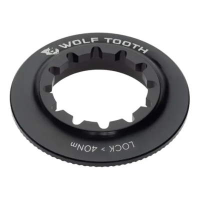 WOLF TOOTH - matice kotouče centerlock ROTOR INTERNAL SPLINE černá
