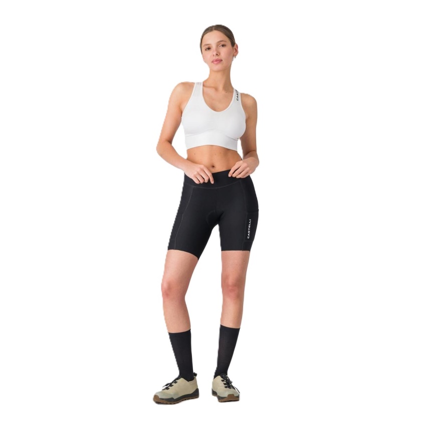 CASTELLI - dámský Crop Top Comfort Travel bílá