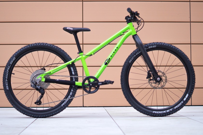 KUBIKES - dětské kolo 24S TRAIL zelená