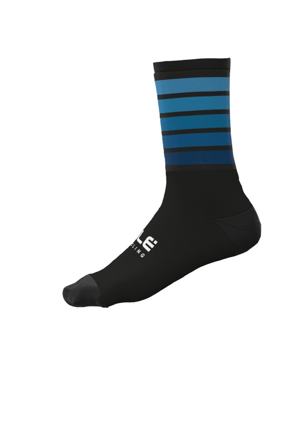 ALÉ - ponožky SOMBRA WOOL THERMO black-blue