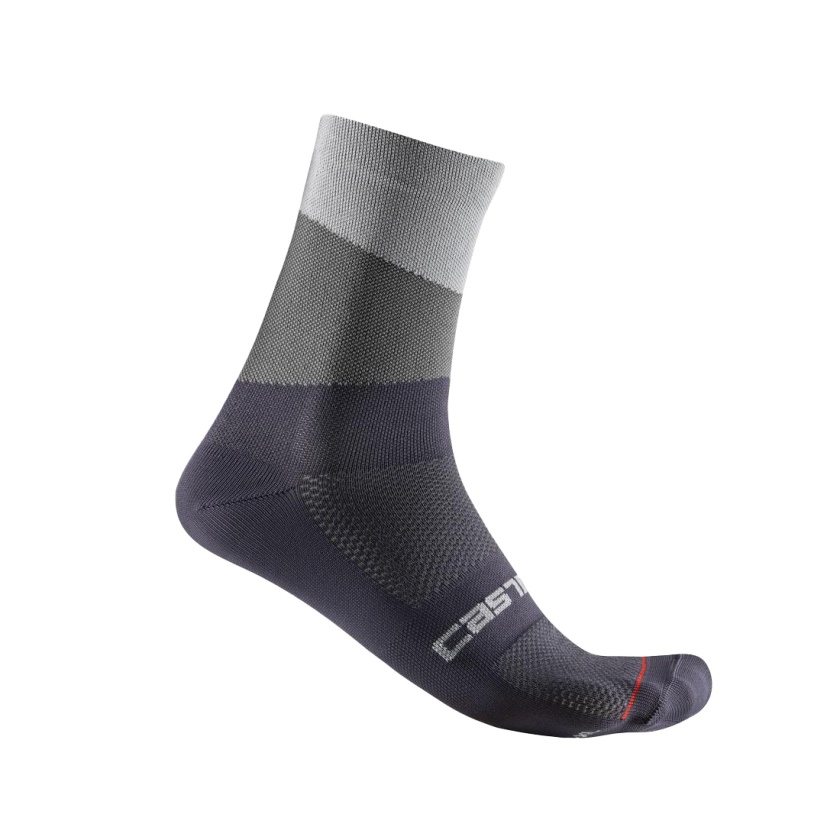 CASTELLI - ponožky Orizzonte 15 šedá