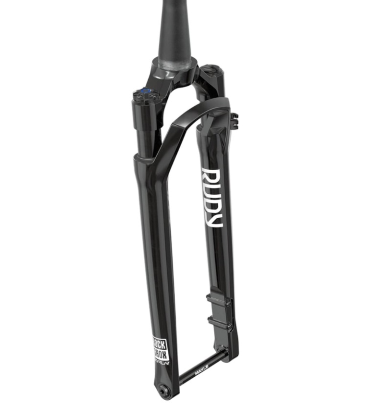 ROCK SHOX - odpružená vidlice RUDY ULTIMATE Race Day 2 - Crown 700c 12x100 40mm Gloss Black 45offset Tapered SoloAir