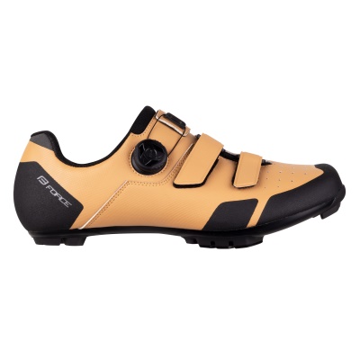 FORCE - MTB tretry REVO 2 světle hnědé FORCE - MTB tretry REVO 2 světle hnědé