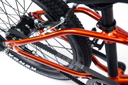 RASCAL BIKES - dětské kolo 20" růžová (4)