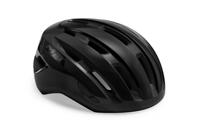 MET - helma MILES MIPS černá lesklá