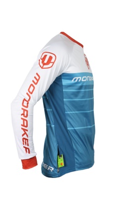 MONDRAKER Jersey long, petrol/white/red (2)